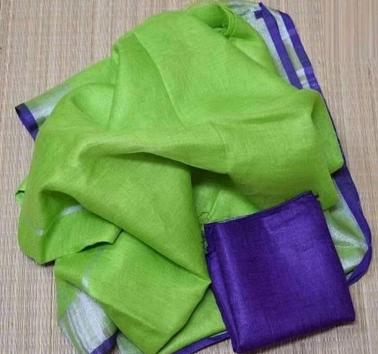 Semi Linan Saree uploaded by business on 11/12/2020