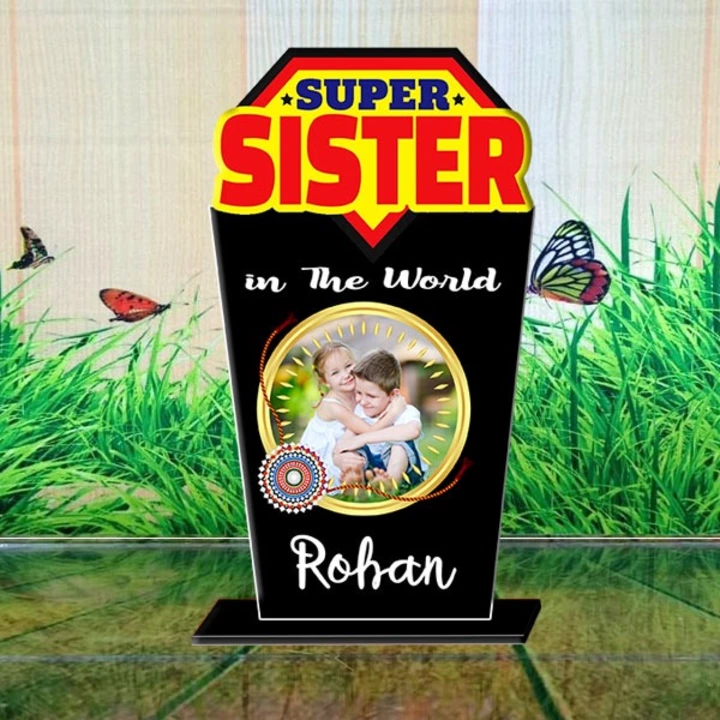 Super Sister Wooden Standee  uploaded by BusinessJi.com on 7/17/2022