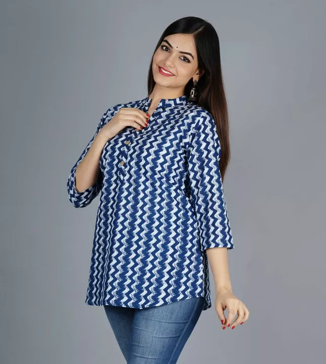 Reyon printed top  uploaded by TASHU collection on 7/17/2022