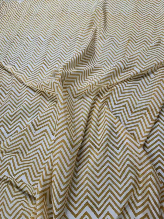 Handblock silk blouse fabric uploaded by Tanjinas on 7/17/2022