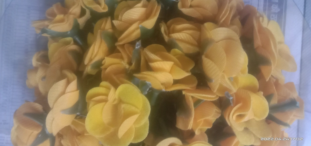 Yellow clolor rose flower juda pin pack of 48 uploaded by Shailyinternational on 7/17/2022