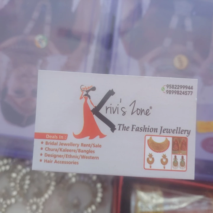 Visiting card store images of Krivi's Zone