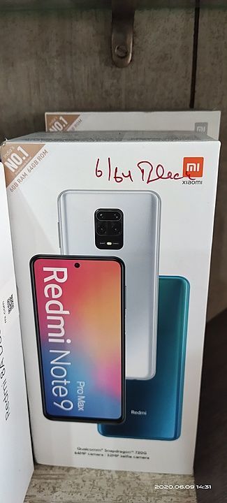 Mi note 9 pro max uploaded by R mobile shop on 6/20/2020