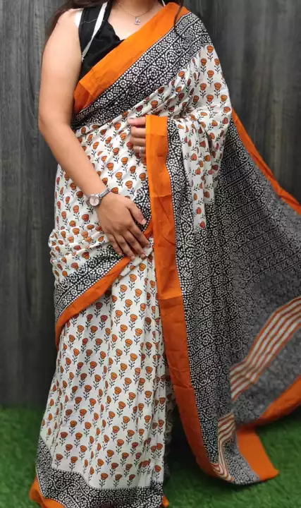 Cotton saree uploaded by business on 7/18/2022