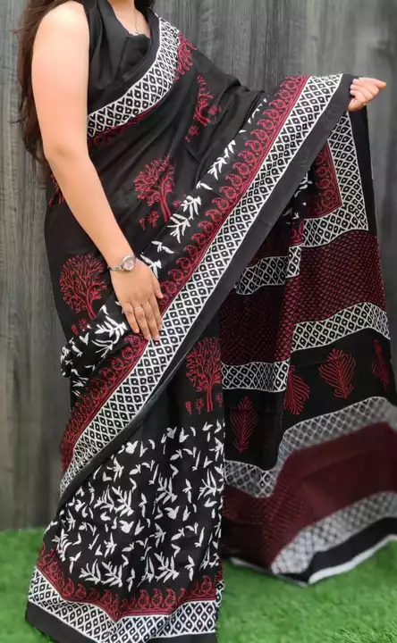 Cotton saree uploaded by business on 7/18/2022