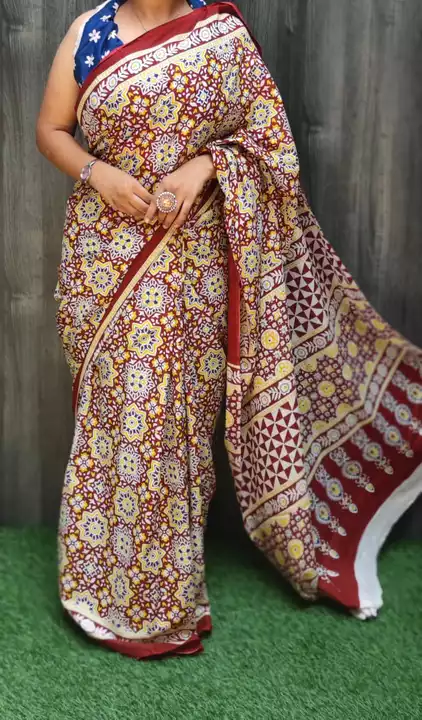 Cotton saree uploaded by Nitya handicrafts on 7/18/2022