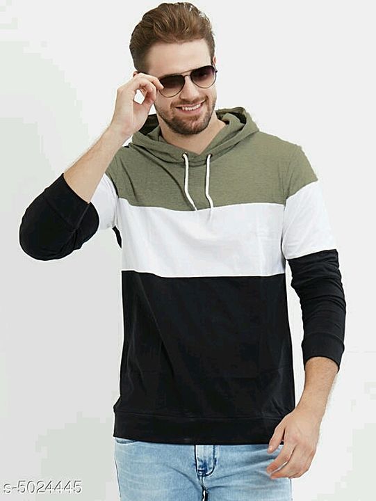 Post image Attractive Cotton Men's Hoodie Sweatshirt
Fabric: Cotton
Sleeve Length: Long Sleeves
Pattern: Printed
Multipack: 1
Sizes:
S (Chest Size: 38 in, Length Size: 26 in) 
XL (Chest Size: 44 in, Length Size: 29 in) 
L (Chest Size: 42 in, Length Size: 28 in) 
M (Chest Size: 40 in, Length Size: 27 in)