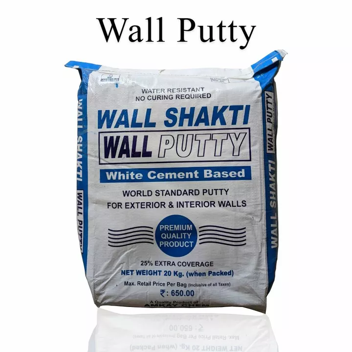 Wall Shakti Wall Putty (20Kg Bag) uploaded by Amkay Chem on 7/18/2022
