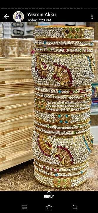  Stone set Bangles  uploaded by business on 11/13/2020