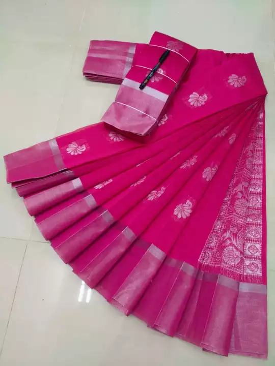 Silk cotton sarees uploaded by Shami sarees on 7/18/2022