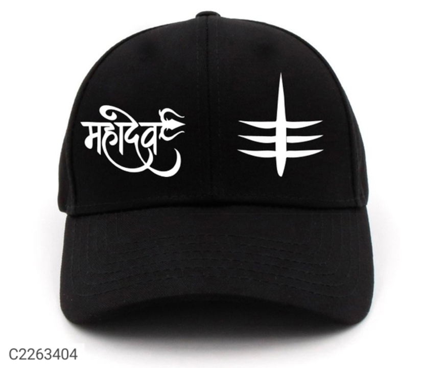 Product image of *Product Name:* Trendy Solid Printed Unisex Cap

*Details:*
Product Name: Trendy Solid Printed Unise, price: Rs. 349, ID: product-name-trendy-solid-printed-unisex-cap-details-product-name-trendy-solid-printed-unise-6594c6f1