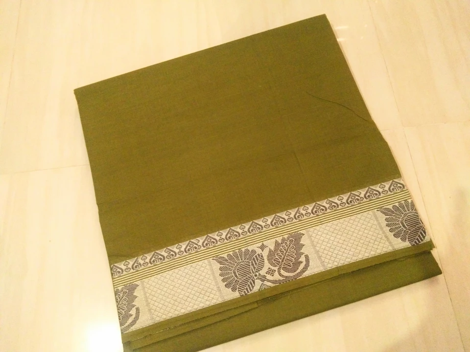 Pure cotton saree uploaded by PMR TEXTILES on 7/18/2022