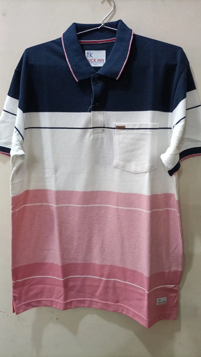 Post image Striper Polos with pocket according to the stripes and good quality fabric used