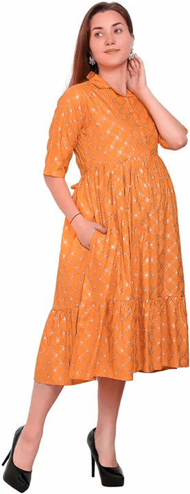 Pre and post pregnancy/ maternity kurta with invisible vertical zipper  uploaded by business on 7/19/2022