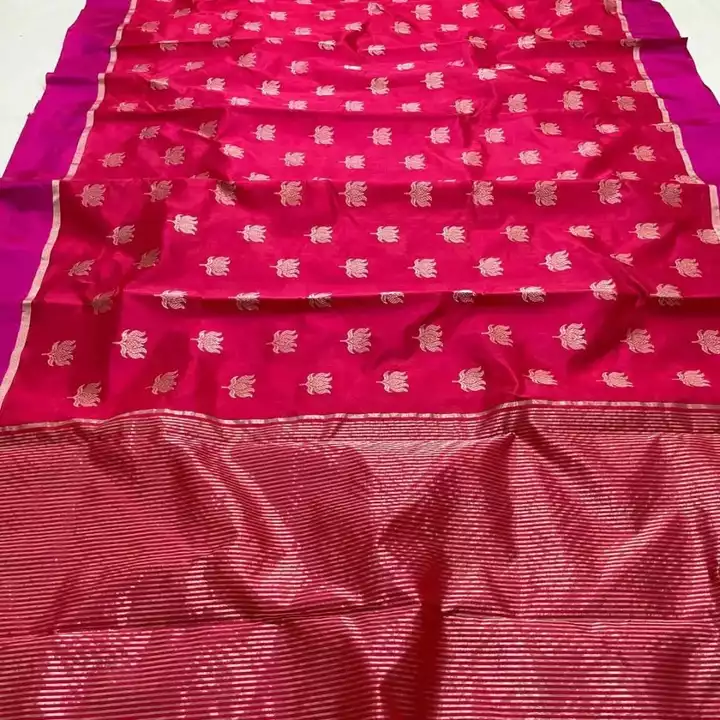 Chànderi handloom saree uploaded by business on 7/19/2022