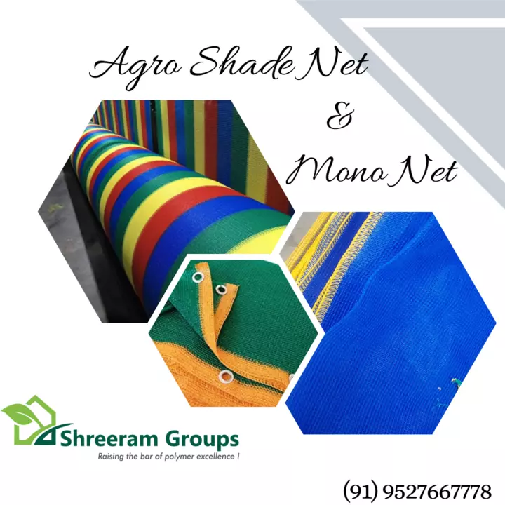 Post image We are manufacturers of green shade net,  mono shade net, pp ropes, level tubes, garden pipes, nursery bags. Call or whats app on +919527667778Click on link to whats app directly
https://wa.me/message/BKXB5SMG5LJWK1