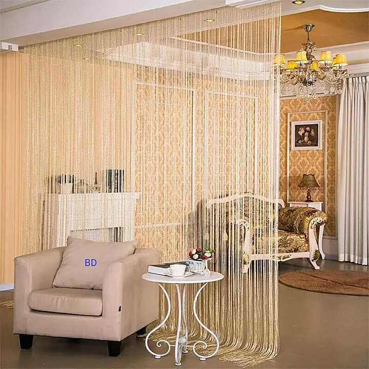 *Decor item* Decorative string curtains size 40 x 79 inch @ 310 / per curtain only uploaded by Household Novelty & gift items  on 11/13/2020