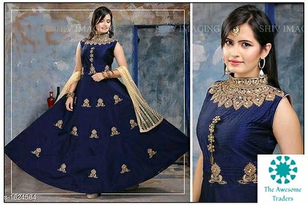 Attractive Designer Taffeta Silk Women Gowns 

 uploaded by The Awesome Traders  on 11/13/2020