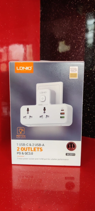 LDNIO  1 USB-C & 2 USB-A PD QC3 2 OUTLET uploaded by business on 7/19/2022