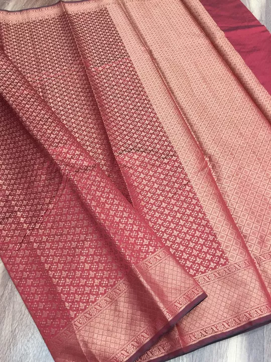 Soft katan silk saree  uploaded by M S Textiles on 7/19/2022