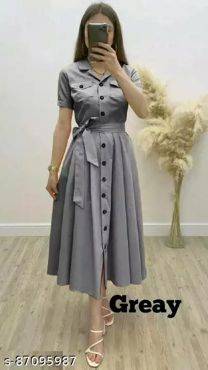 Classy retro women dress uploaded by Geeta and daughters womens collection  on 7/19/2022