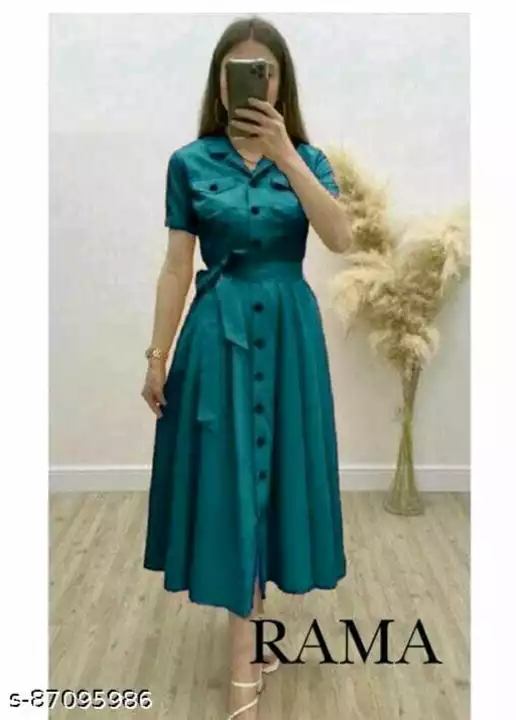 Classy retro women dress uploaded by Geeta and daughters womens collection  on 7/19/2022