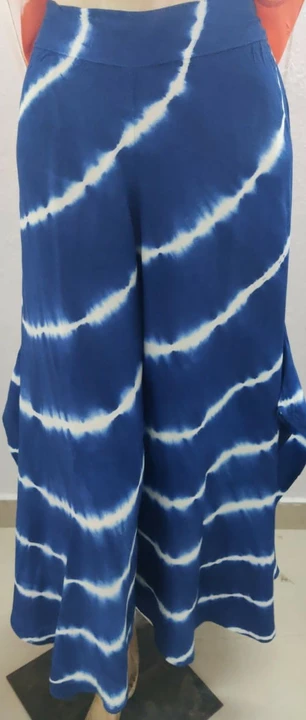 Tie dye plazzo uploaded by jp fashion on 7/19/2022