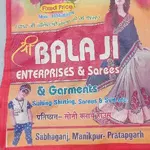 Business logo of Shree bala ji enterprise's & sarees