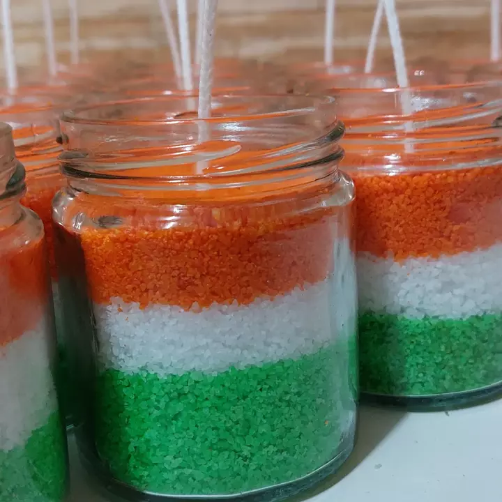 Independence Day Tricolor Scented Candle  uploaded by SHEEN on 7/19/2022