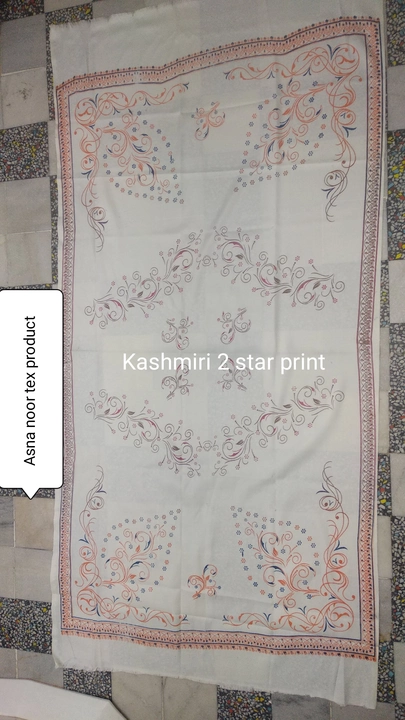 Print Kashmiri 2 star lohi uploaded by MILAN fabric on 7/20/2022