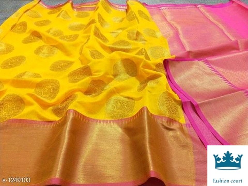 Women saree with blouse  uploaded by business on 11/14/2020