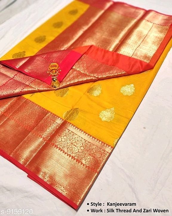 Banarasi soft silk saree uploaded by business on 11/14/2020