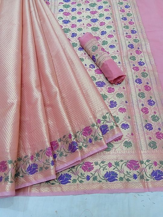 Banarasi silk zari saree uploaded by Arshi creation on 11/14/2020
