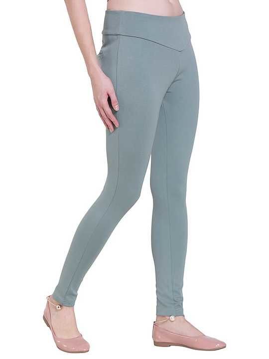 Pista Color Jeggings with back pockets.
Sizes - M L XL. Wts app  uploaded by business on 11/14/2020