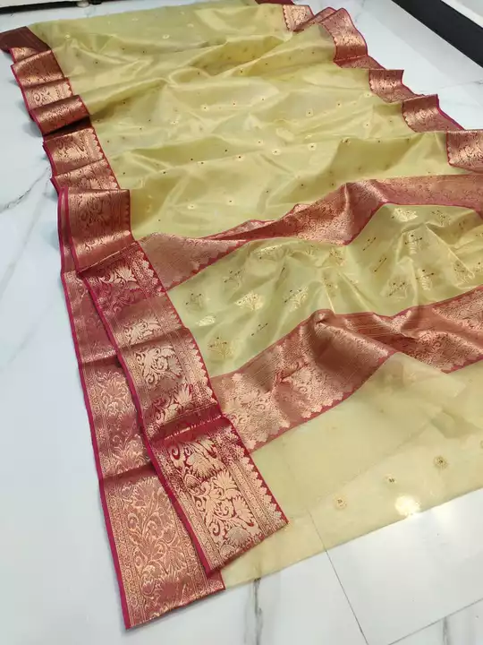 Chànderi handloom saree uploaded by business on 7/20/2022