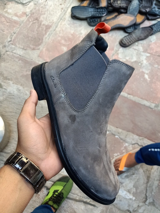 LEATHER CLARKS CO. SHOES | CHELSEA BOOT 🥾 uploaded by OM SAI RAM COLLECTION on 7/20/2022