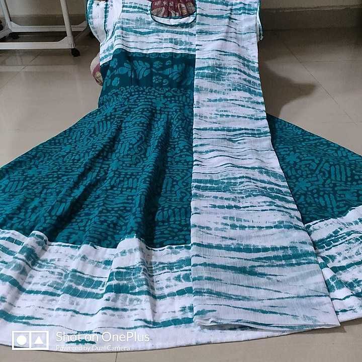 Post image 👗Handloom Cotton Frocks with Duppatta
🍀Length :  46 inches
🍀42 44 Size is Available
💐1400+$
Limited Stocks only
Dispatche and delivery will bee delay