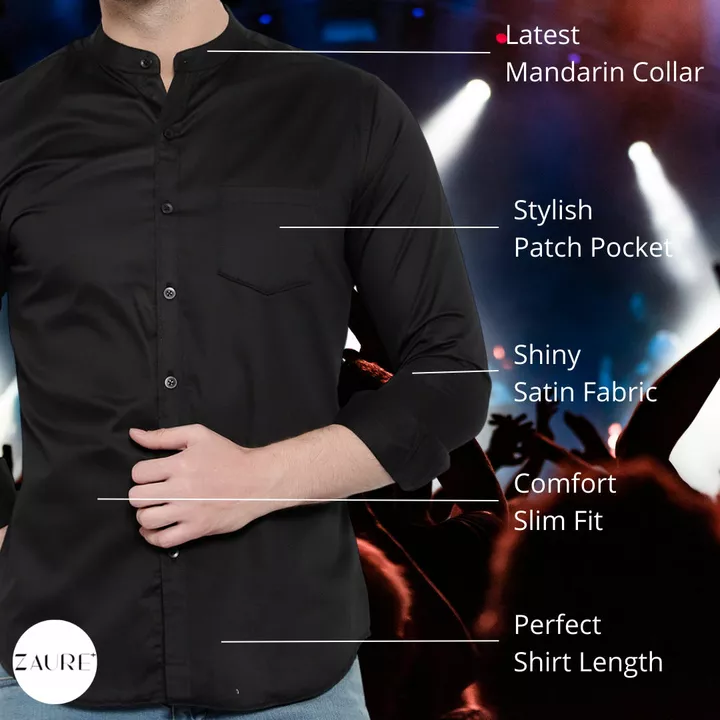 Shine Men's Slim Fit Shirt uploaded by Zaure Plus on 7/20/2022
