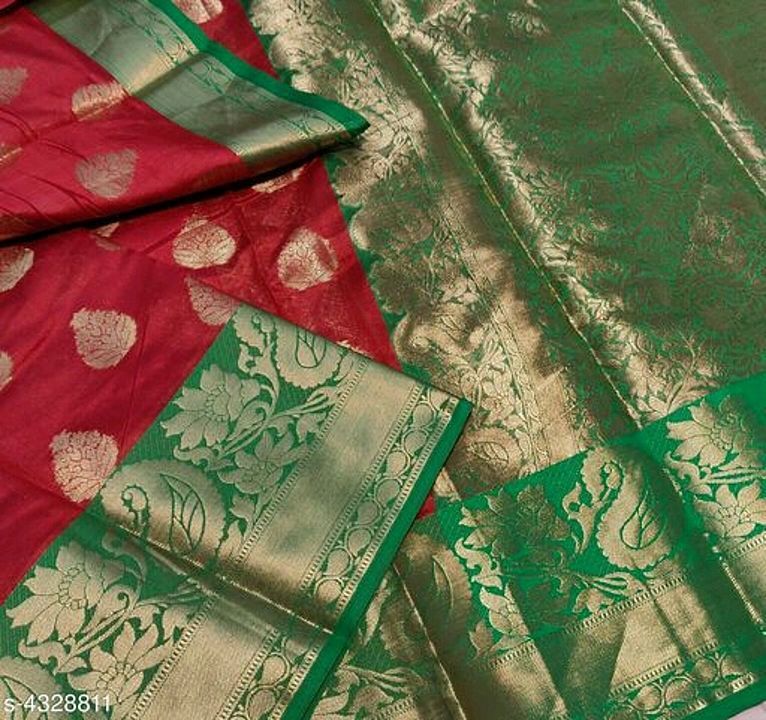 Post image Catalog Name:*Trendy Drishya Sarees*
Saree Fabric: Banarasi Silk
Blouse: Running Blouse
Blouse Fabric: Banarasi Silk
Pattern: Printed
Multipack: Single
 
only whatsapp no  7569720642 Missge karo
