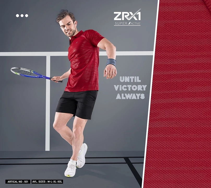 ZRX1 Sports Coller T-shirt Article No 501 uploaded by Gravin International on 7/20/2022