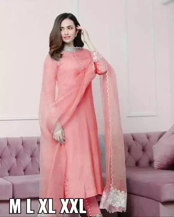 Kurti pant with dupatta  uploaded by business on 7/20/2022