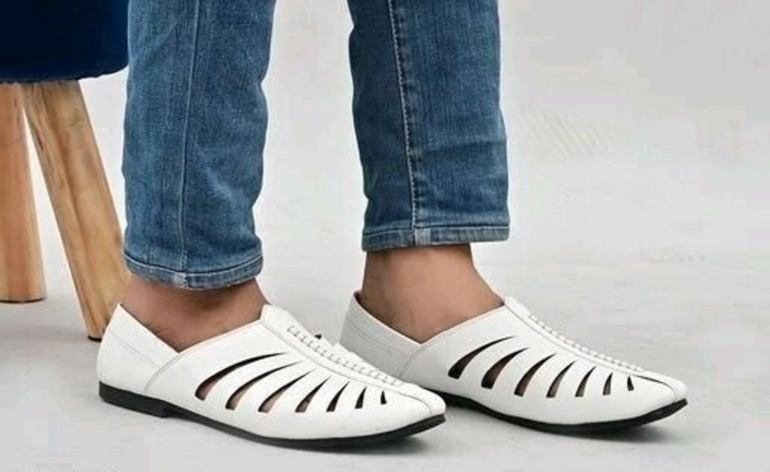 🥳📣 Lazy21 Synthetic Leather White 🤍 Trendy And Attractive Slip On Ethnic Footwear For Men 😍 uploaded by www.lazy21.com on 7/20/2022