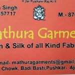 Business logo of Mathura garment s
