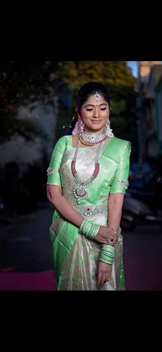 Kora with tissue muslin tanchui saree  uploaded by business on 11/14/2020