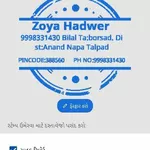 Business logo of zoya hadwer