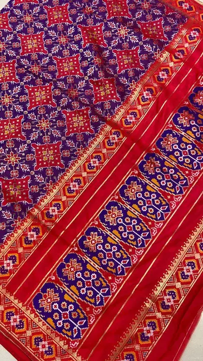 Patola saree uploaded by Unique collection on 7/20/2022