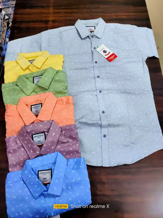Twill printed shirts for Men  uploaded by Arora fashion Shopee on 7/20/2022