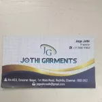 Business logo of JOTHI Garments