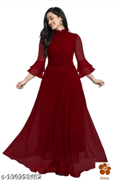 Checkout this latest Gowns
Product Name: *Gowns*
Fabric: Georgette
Sleeve Length: Three-Quarter Slee uploaded by business on 7/21/2022
