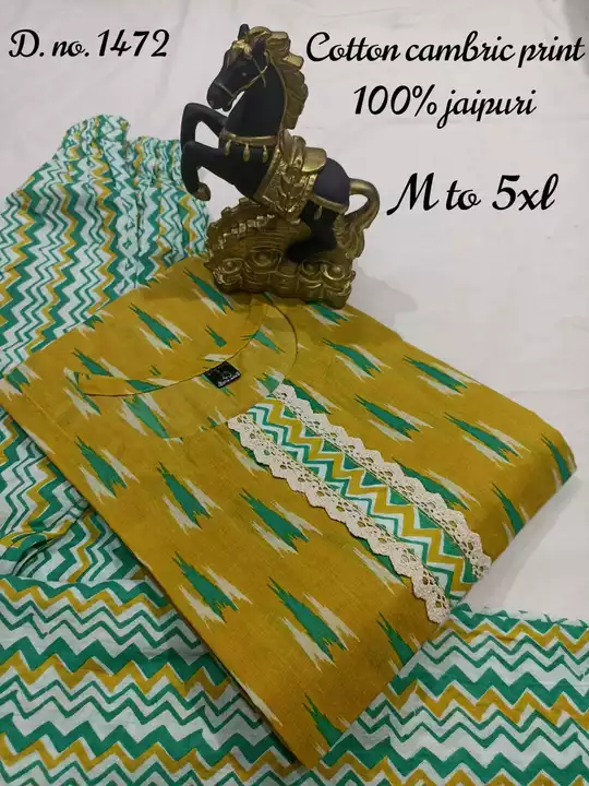 Cotton Cambric print ✨

👉pure Jaipuri ✌️
 uploaded by business on 7/21/2022